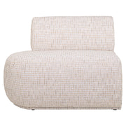 Eetkamer bank Sorrobon trendy cream open end left straight
