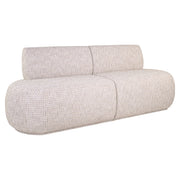 Eetkamer bank Sorrobon trendy cream open end right straight