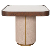 Bijzettafel Willox beige  including glass