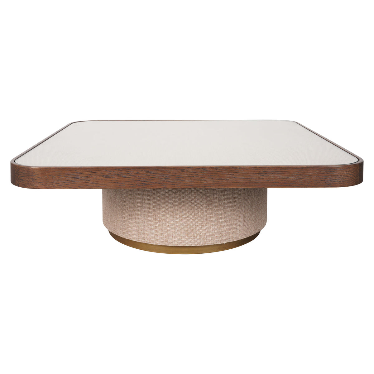 Salontafel Willox beige  including glass (Set of 2)