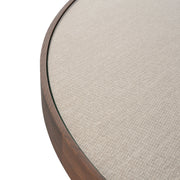 Eettafel Willox beige 130Ø including glass