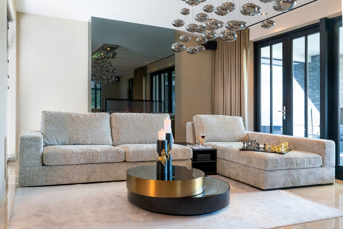 Salontafel Alexander Jones black/gold (Slice)