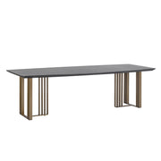 Eettafel Alexander Jones charcoal 220 (Maverick)