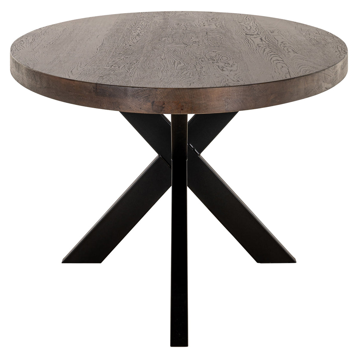 Eettafel Watson Dark brown/black 235