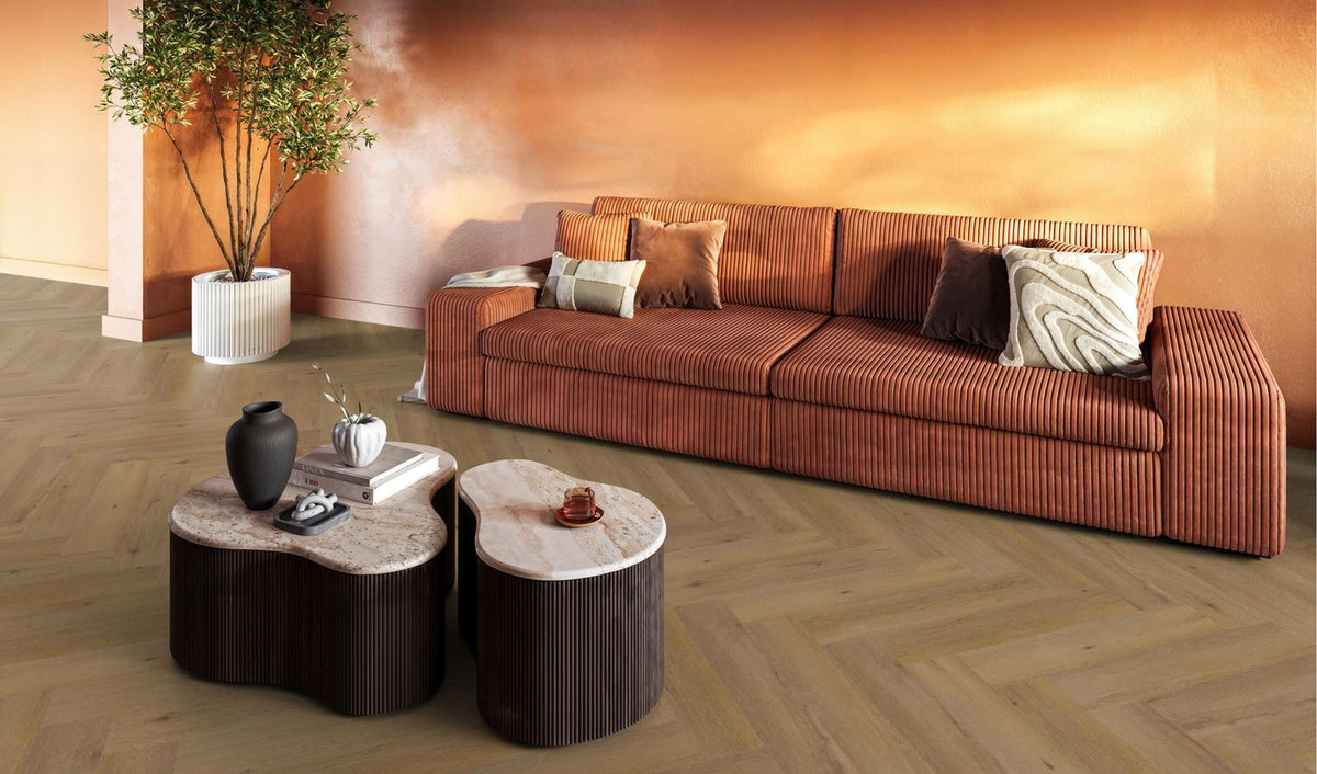Spigato Vivero visgraat – PVC Dryback