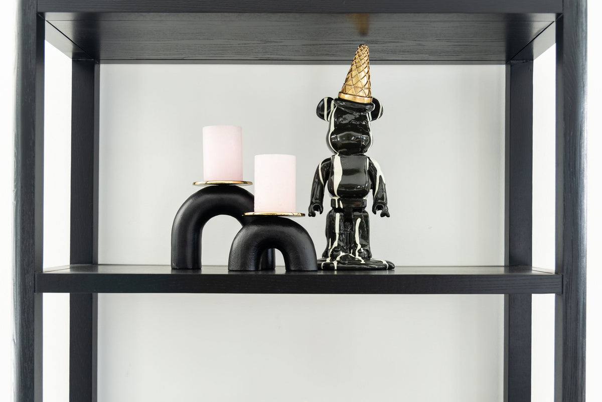 Decoratief object Icebear black