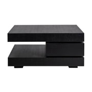 Salontafel Oakura black 90x90