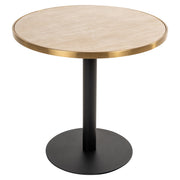 Bistrotafel Brazza beige 80Ø