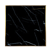 Bistrotafel Can Roca black/gold 70x70