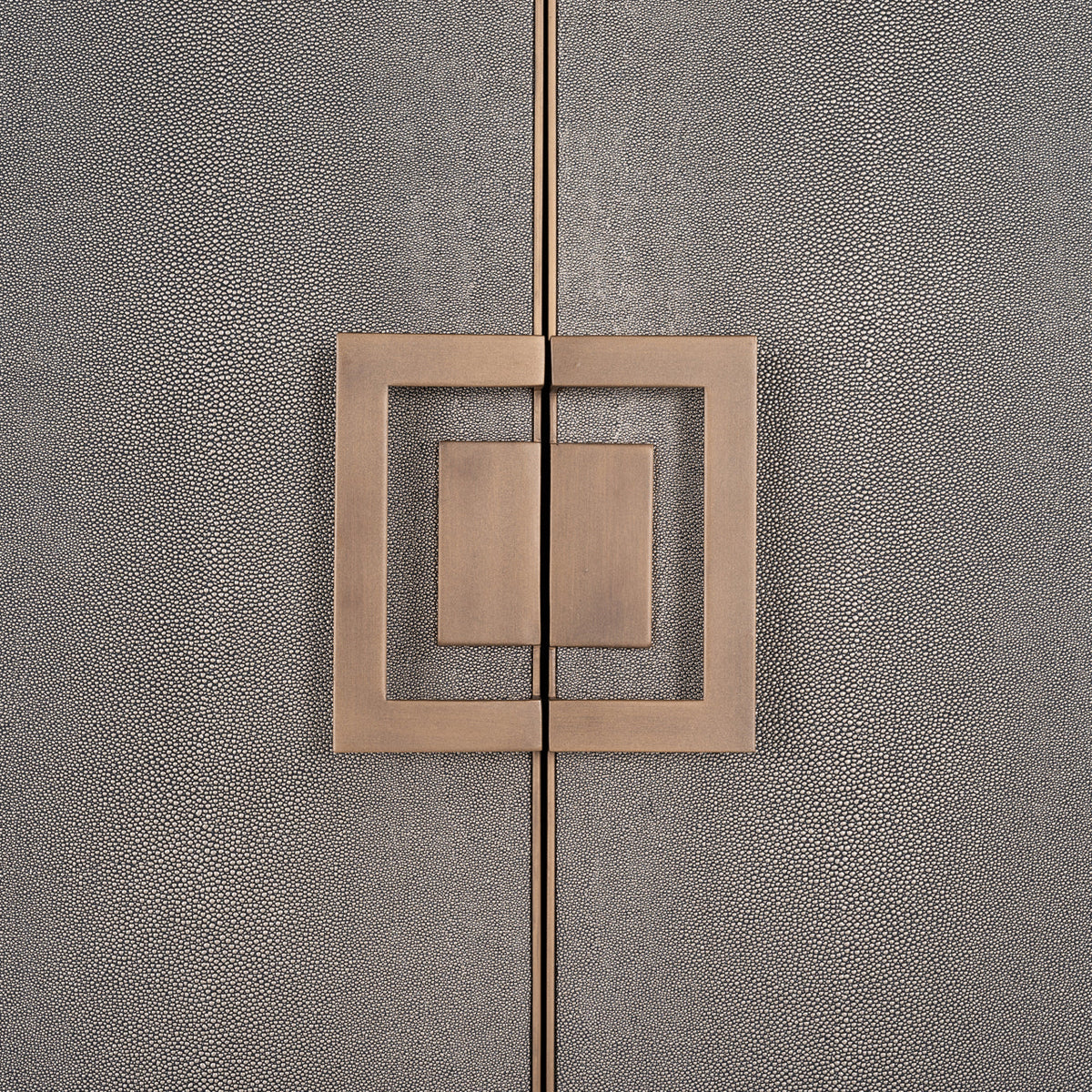 Opbergkast Bloomville brass shagreen