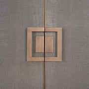 Opbergkast Bloomville brass shagreen
