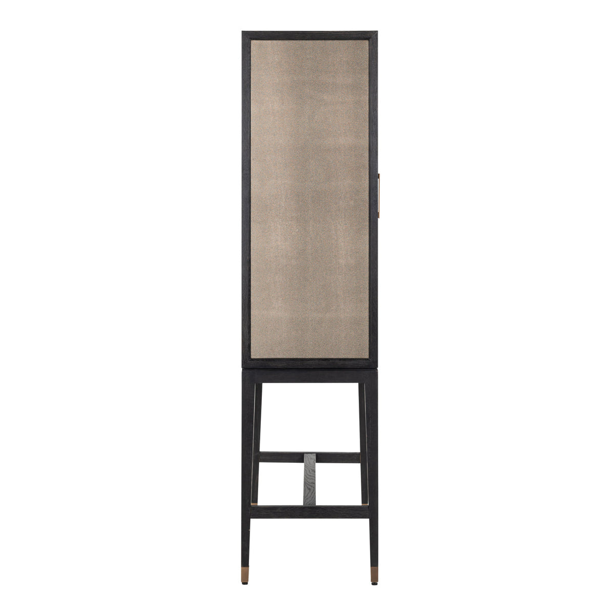 Opbergkast Bloomville brass shagreen