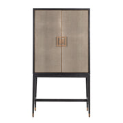 Opbergkast Bloomville brass shagreen