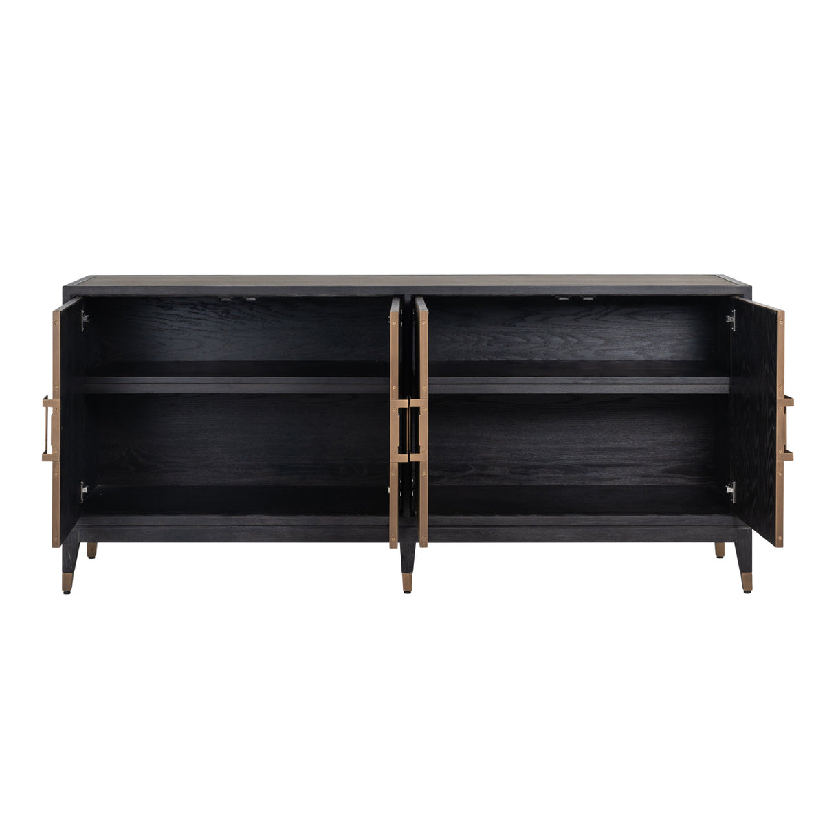 Dressoir Bloomville brass shagreen