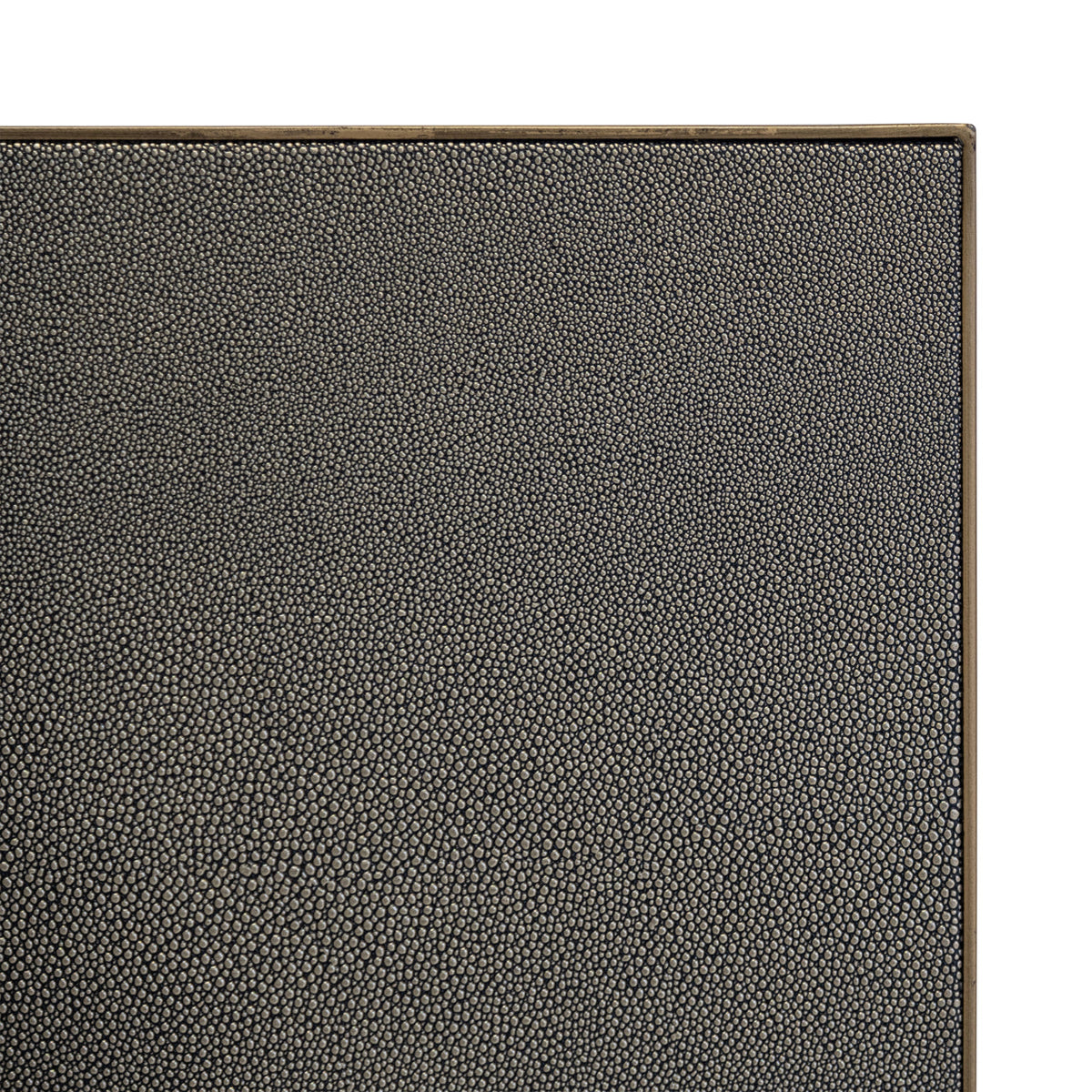 Eettafel Bloomville brass shagreen incl. glass top 230
