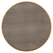 Bijzettafel Bloomville brass shagreen incl. glass (Set of 2)