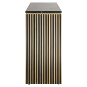 Dressoir Les Arcs brushed gold