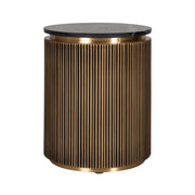 Bijzettafel Ironville gold 50Ø