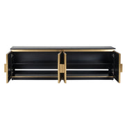 TV-meubel Ironville gold 4-doors