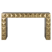 Console Collada brushed gold