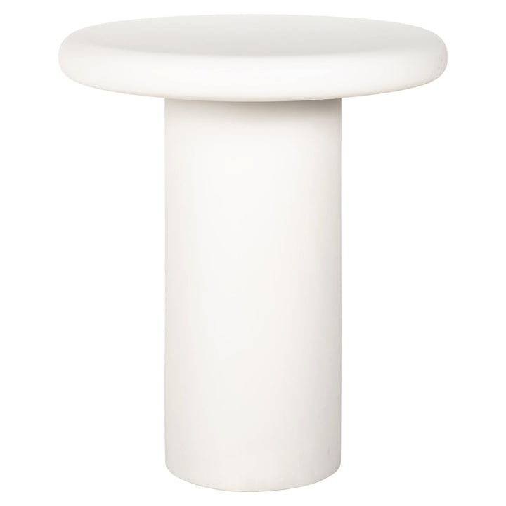 Bijzettafel Bloomstone white