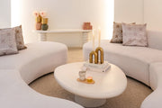 Salontafel Bloomstone white 110x90