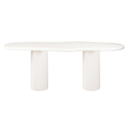 Eettafel Bloomstone white 260