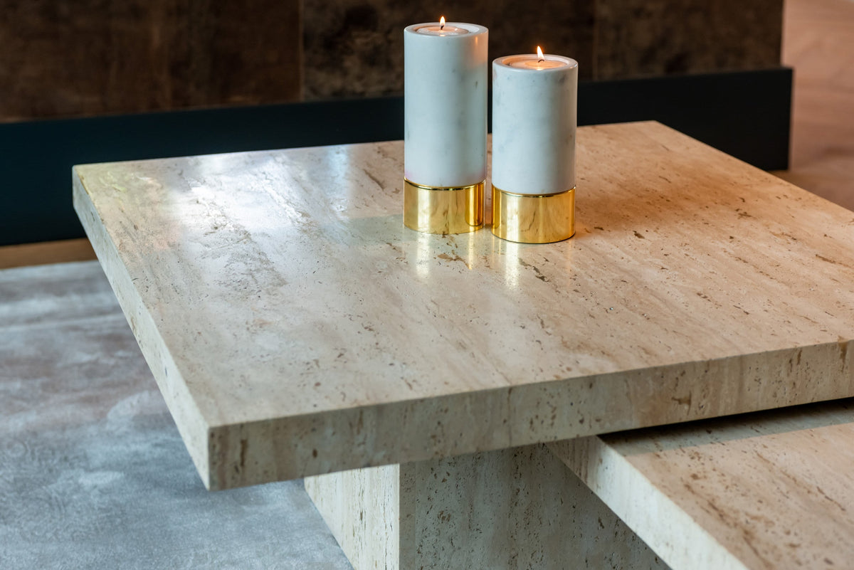 Salontafel La Cantera beige (Set of 2)