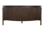 Salontafel Luxor brown 95Ø