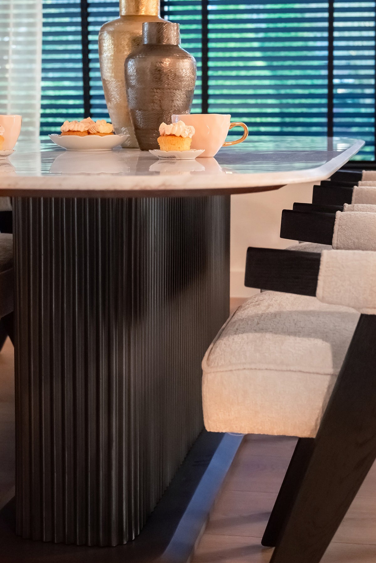 Eettafel Mayfield brown 230