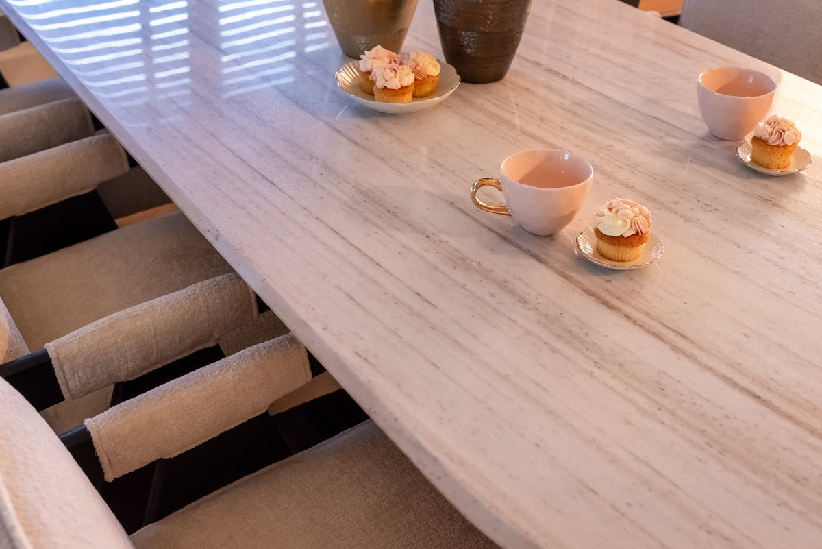 Eettafel Mayfield brown 230