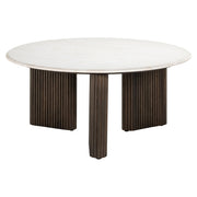 Salontafel Mayfield brown 90Ø