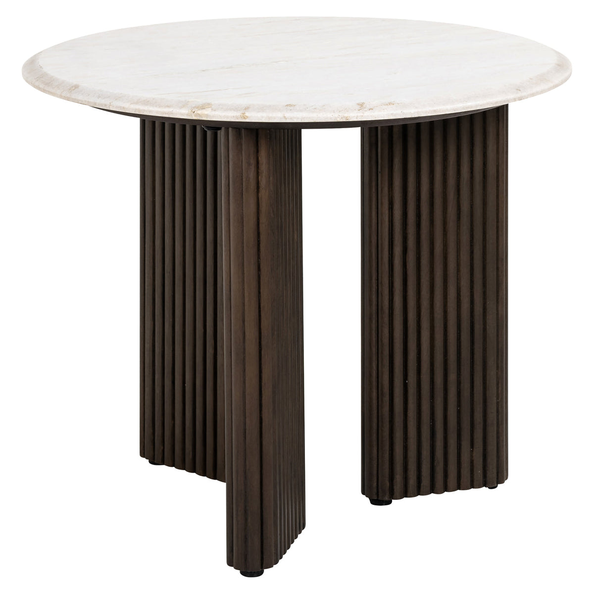 Bijzettafel Mayfield brown 55Ø