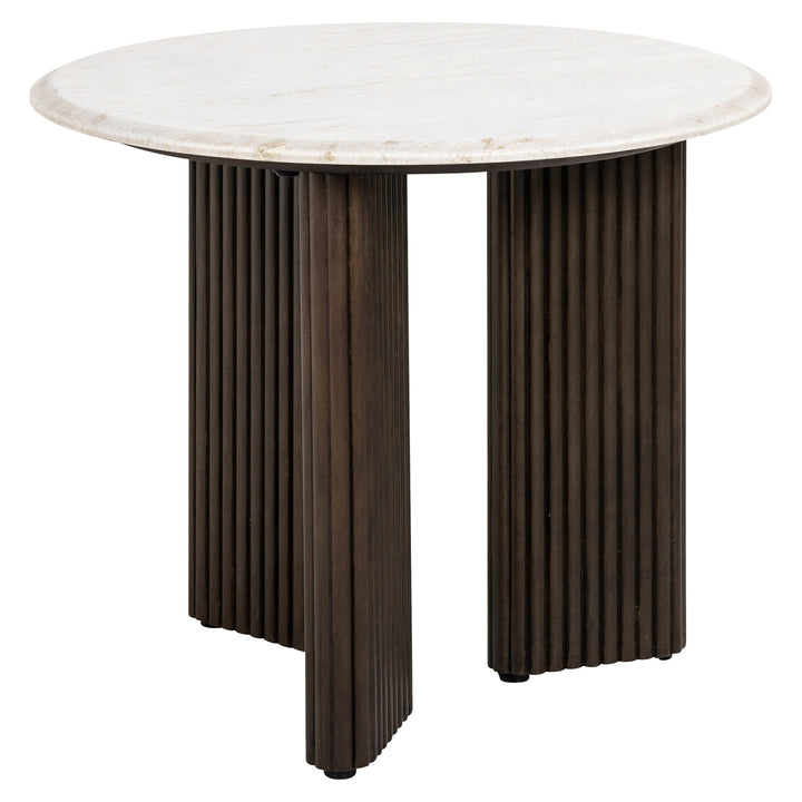 Bijzettafel Mayfield brown 55Ø