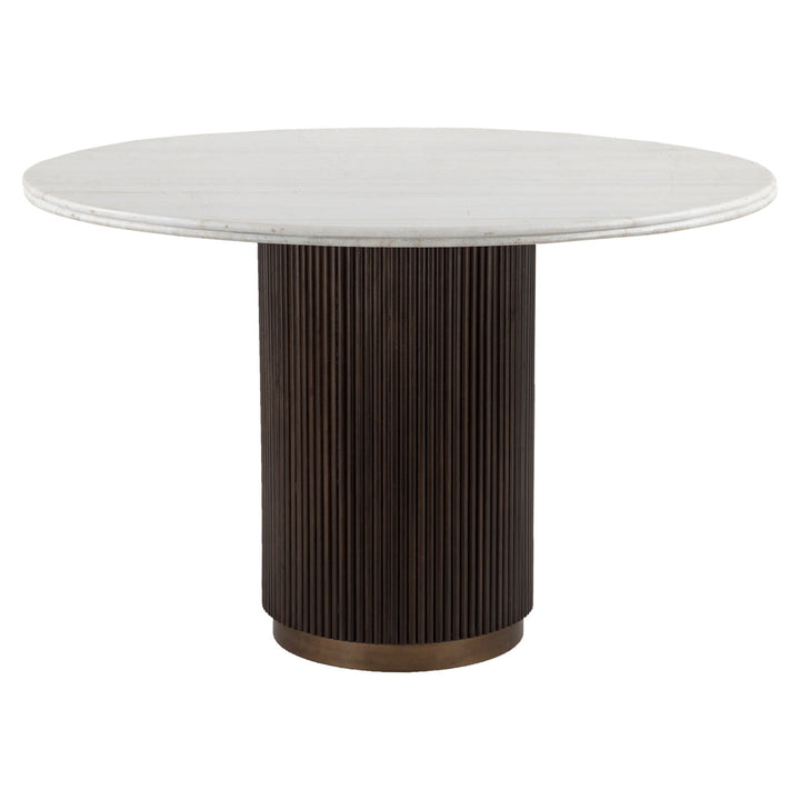 Eettafel Mayfield brown 120Ø