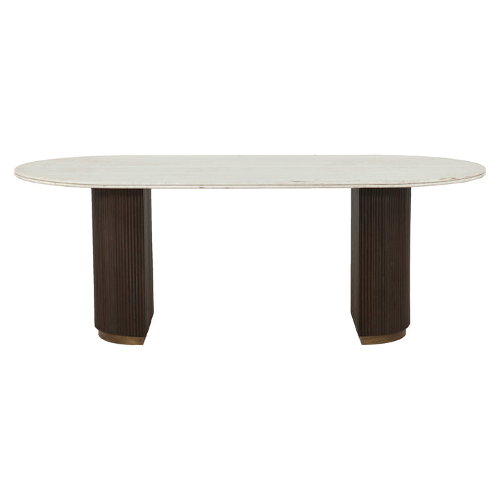 Eettafel Mayfield brown 210