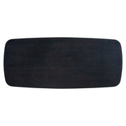 Eettafel Cambon dark coffee danish oval 230
