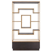 Wandkast Claremont brown