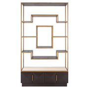 Wandkast Claremont brown