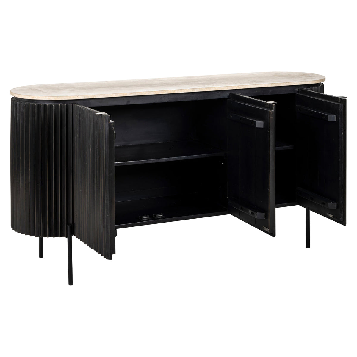 Dressoir Hampton dark brown