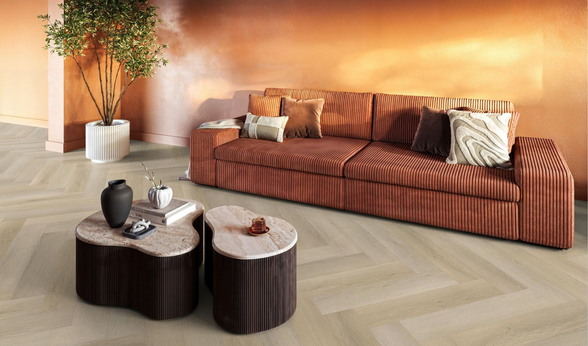 Spigato xl Marento visgraat – PVC Dryback