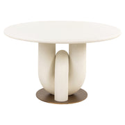Eettafel Winslow white 135Ø