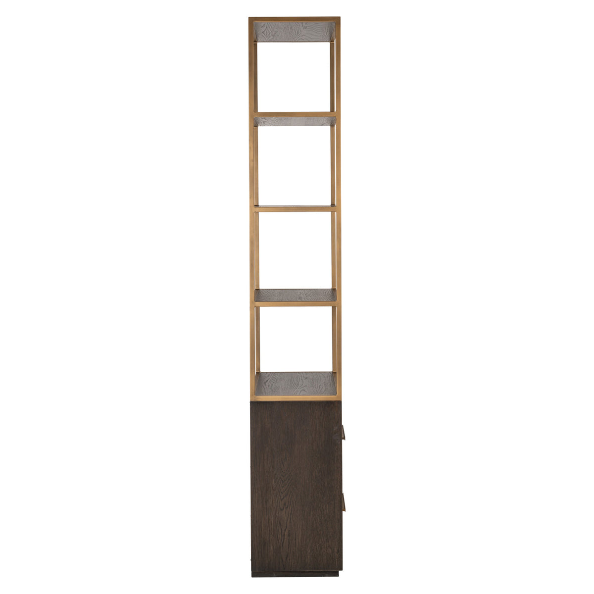 Wandkast Carter brown small 2-drawers