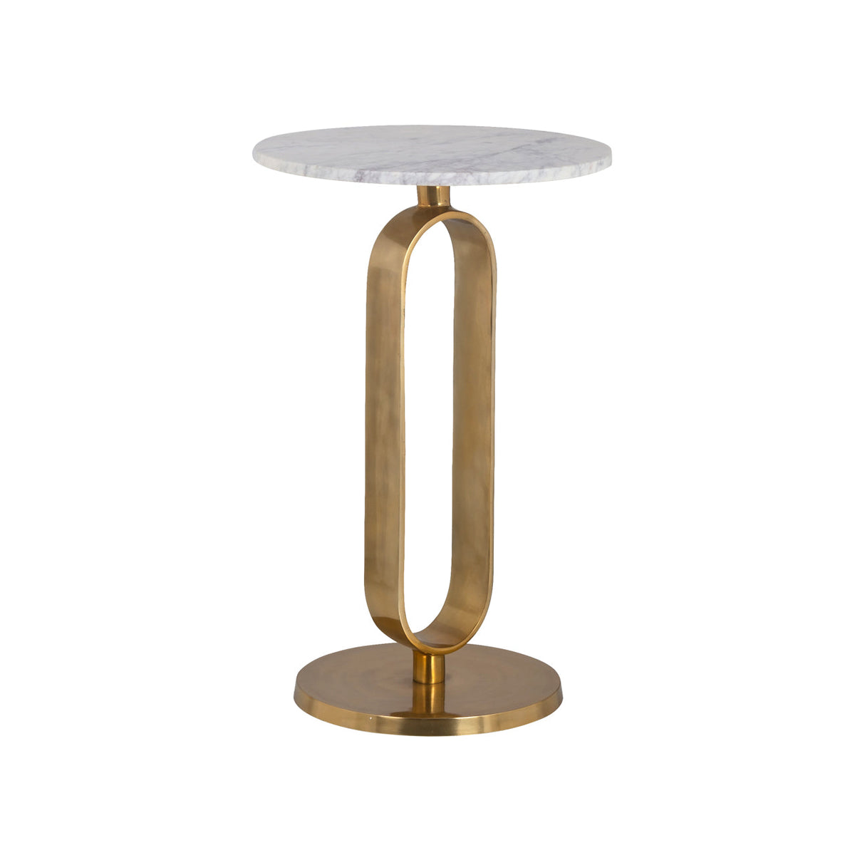 Bijzettafel Celine brushed gold