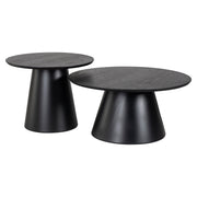 Salontafel Jazz black (Set of 2)