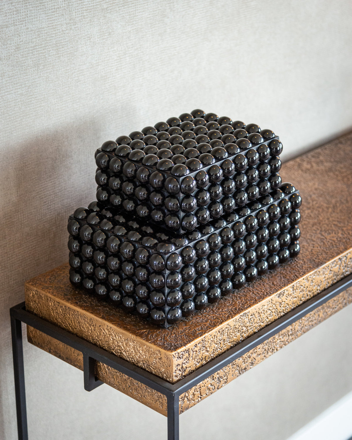 Opbergdoos Batool black small
