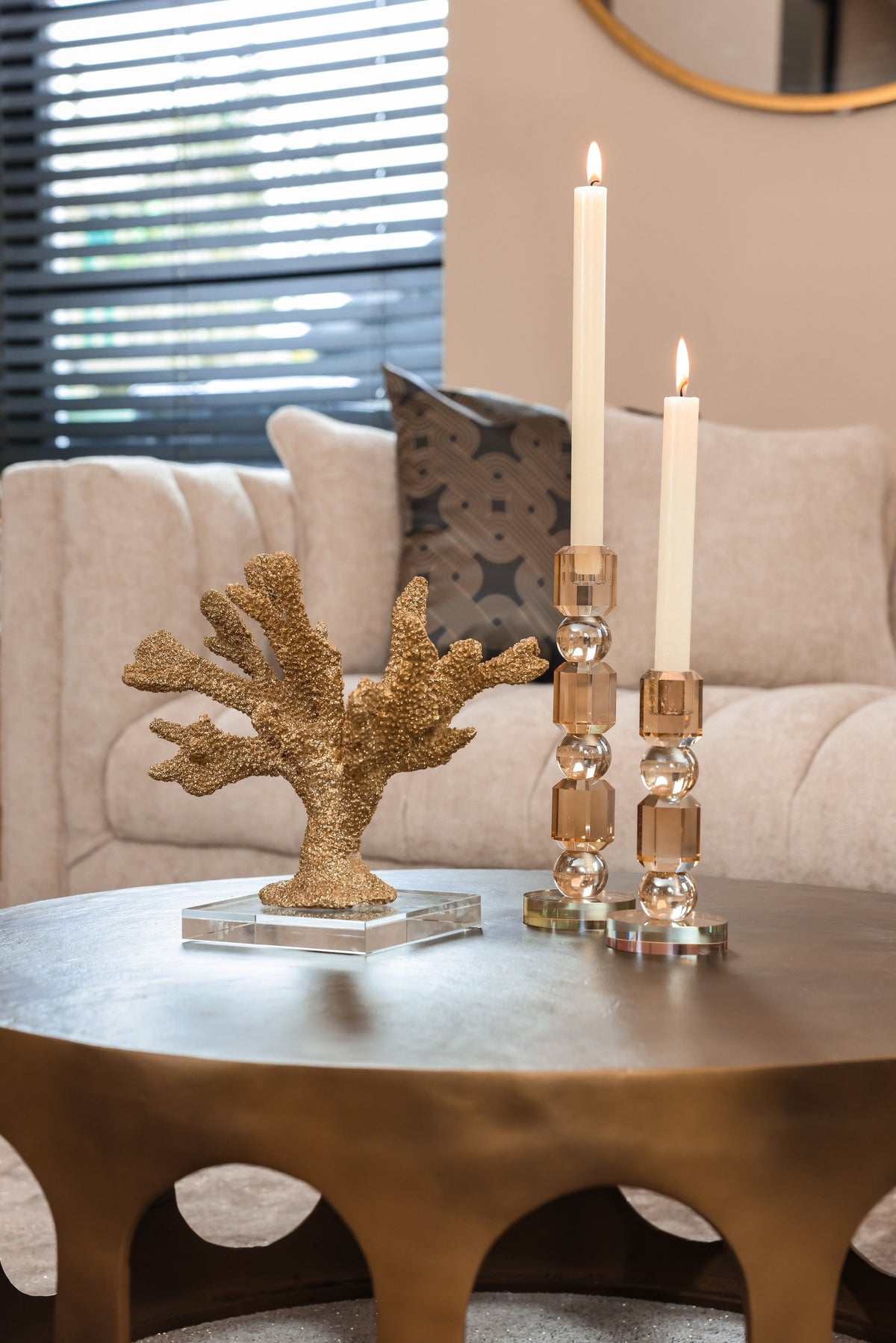 Decoratief object Mette gold