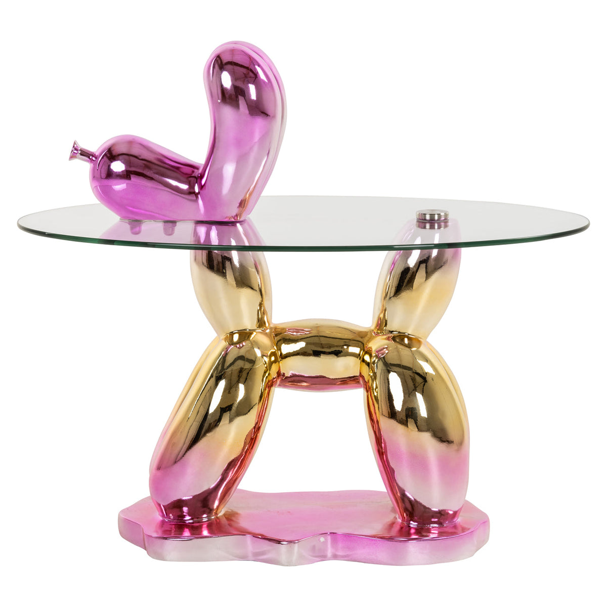 Bijzettafel Usha pink