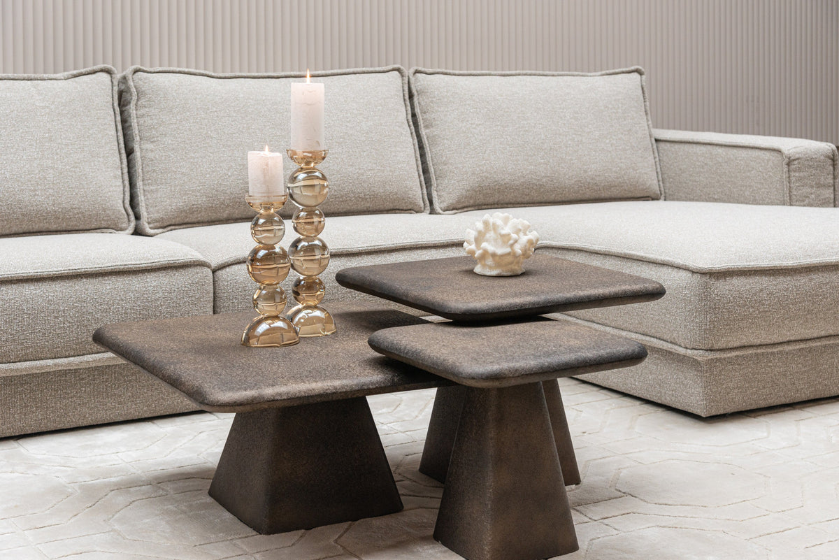 Salontafel Marlie gold (Set of 3)