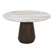 Eettafel Oberoy Blush beige 130Ø